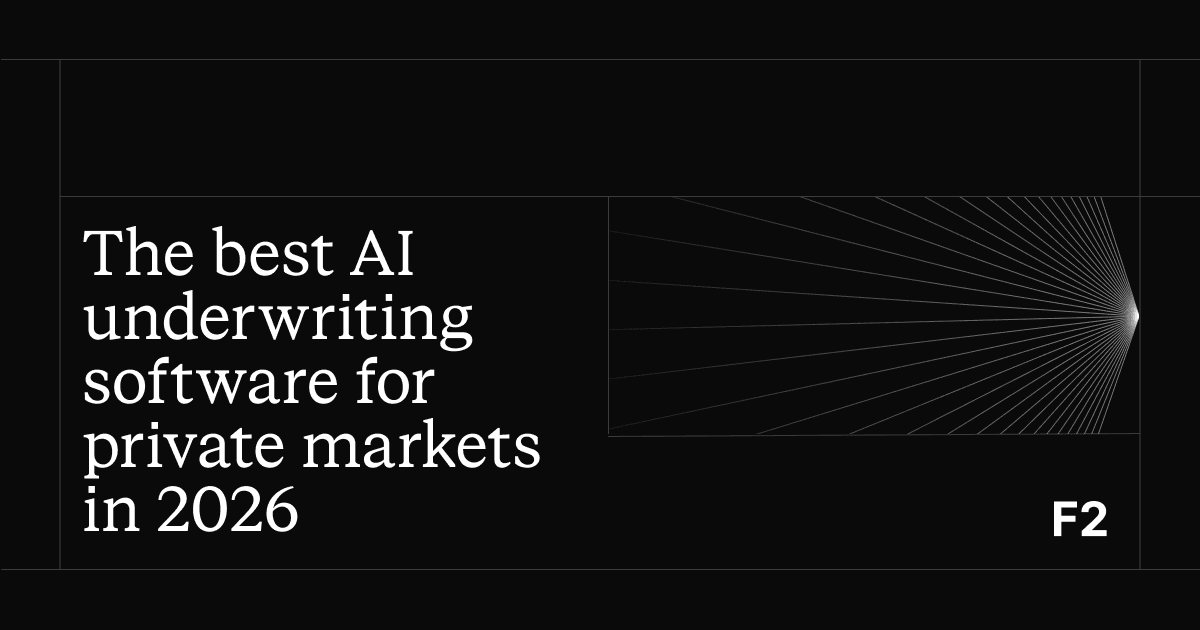 The best AI underwriting software for private markets in 2026