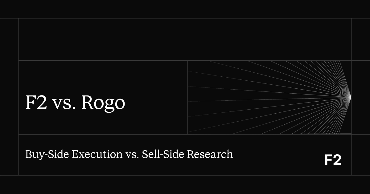 F2 vs. Rogo: Comparing AI Platforms for Buy-Side Underwriting and Sell-Side Research